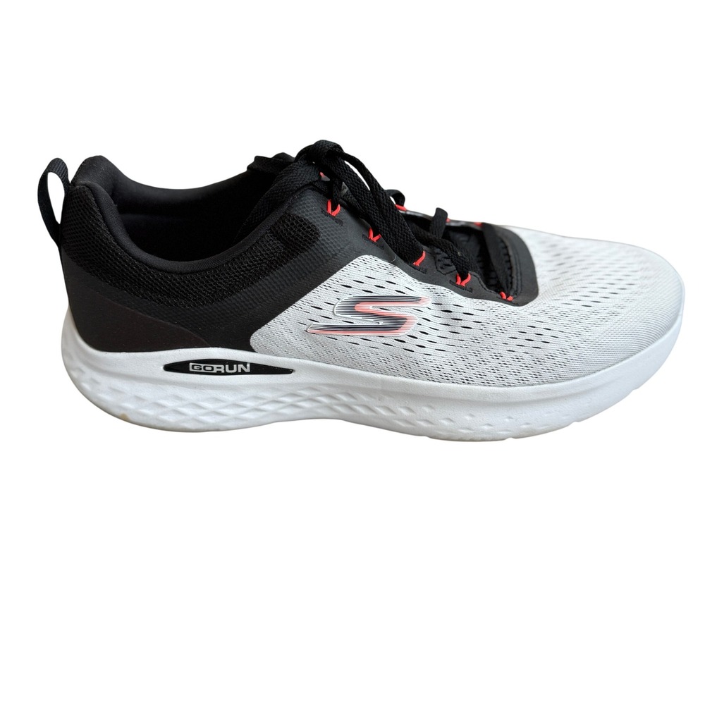 Skechers GOrun Elevate Mens White Black Red‎ Running Shoes SN 220184 Size 13